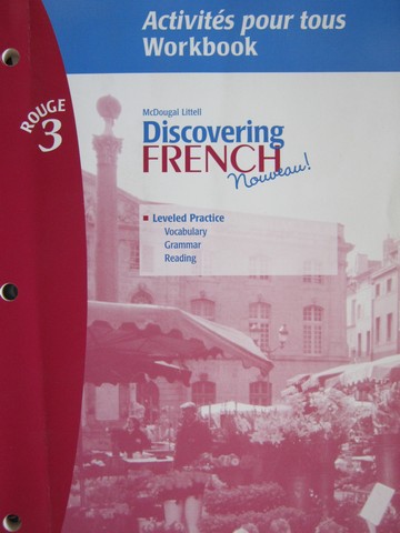 (image for) Discovering French Nouveau! Rouge 3 Activites pour tous Workbook (P)