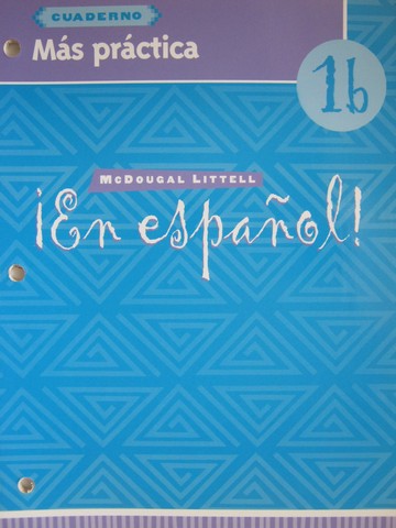 (image for) En espanol! 1b Cuaderno Mas practica (P)
