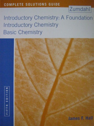 (image for) Introducotry Chemistry 5th Edition Complete Solutions Guide (P)