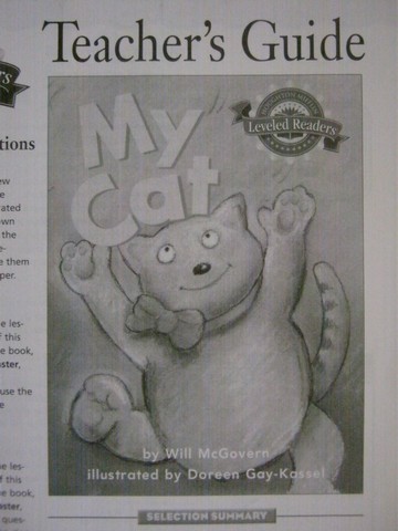 (image for) Leveled Readers 1 My Cat TG (TE)(P) by Will McGovern