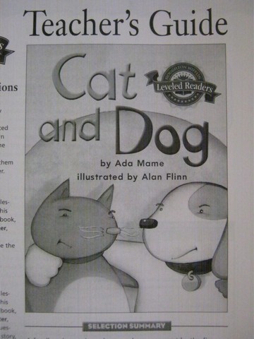 (image for) Leveled Readers 1 Cat & Dog TG (TE)(P) by Ada Mame