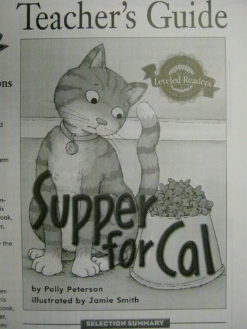 (image for) Leveled Readers 1 Supper for Cal TG (TE)(P) by Polly Peterson