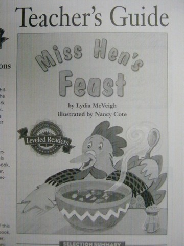 (image for) Leveled Readers 1 Miss Hen's Feast TG (TE)(P) by McVeigh
