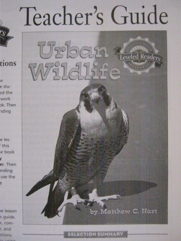 (image for) HM Leveled Readers 3 Urban Wildlife TG (TE)(P) by Matthew C Hart