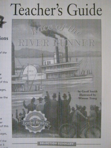 (image for) HM Leveled Readers 4 Race of the River Runner TG (TE)(P)
