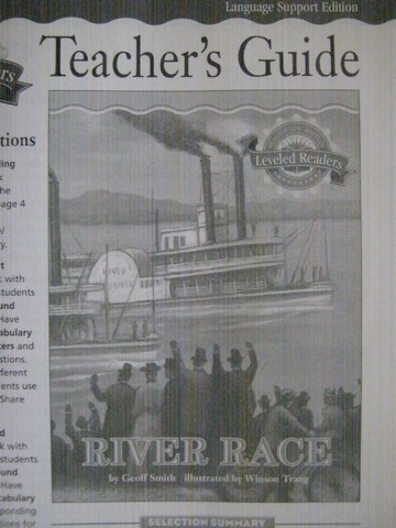 (image for) HM Leveled Readers LSE 4 Race of the River Runner TG (P)