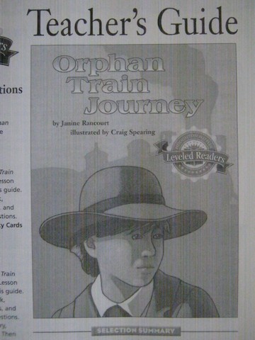 (image for) HM Leveled Readers 4 Orphan Train Journey TG (TE)(P)