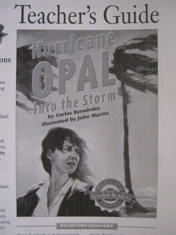(image for) Leveled Readers 5 Hurricane Opal into the Storm TG (TE)(P)