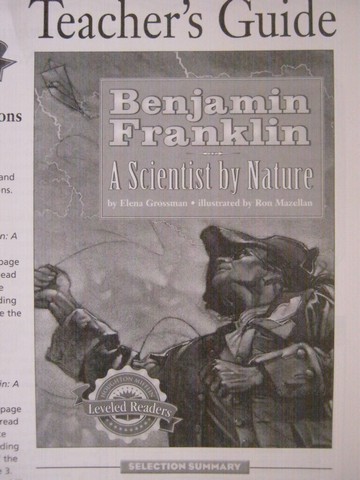 (image for) HM Leveled Readers 5 Benjamin Franklin TG (TE)(P) by Grossman