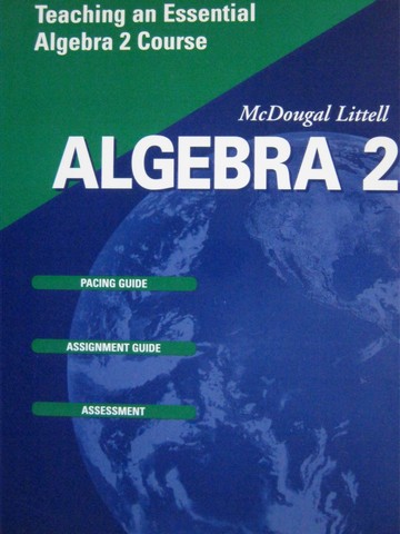 (image for) Algebra 2 Teaching an Essential Algebra 2 Course (P)