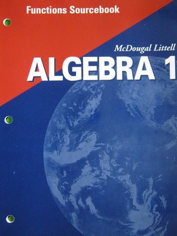 (image for) Algebra 1 Functions Sourcebook (P)