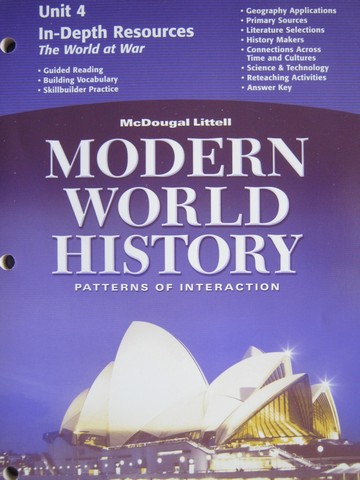 (image for) Modern World History In-Depth Resources Unit 4 (P)