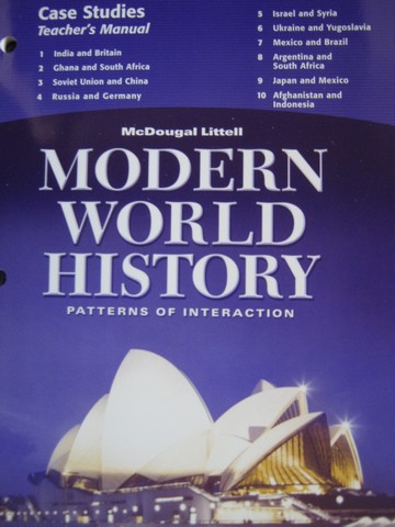 (image for) Modern World History Case Studies TM (TE)(P)