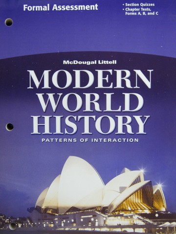 (image for) Modern World History Formal Assessment (P)