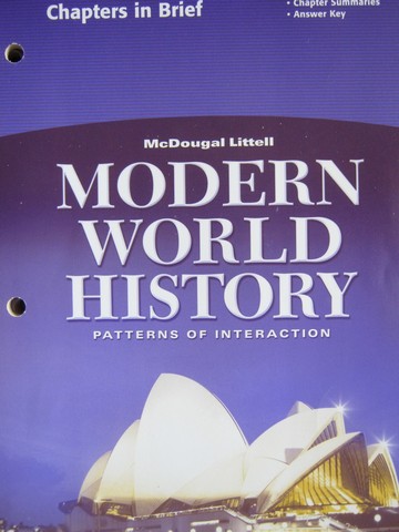(image for) Modern World History Chapters in Brief (P)