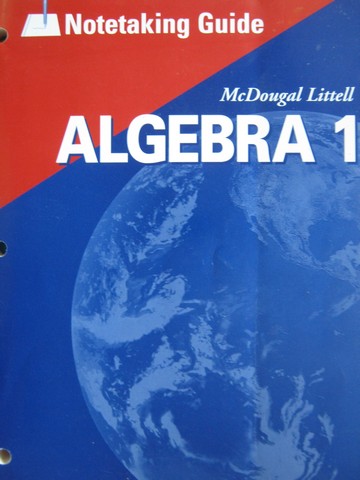 (image for) Algebra 1 Applications Equations Graphs Notetaking Guide (P)