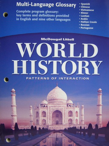 (image for) World History Patterns of Interaction Multi-Language Glossary (P)