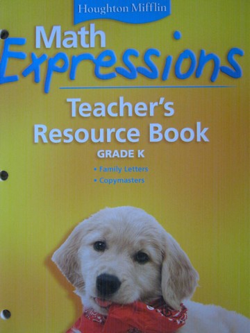 (image for) Math Expressions K Teacher's Resource Book (TE)(P) by Fuson