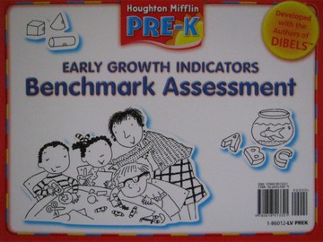 (image for) Early Growth Indicators Benchmark Assessment Pre-K (Spiral)
