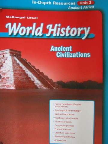 (image for) Ancient Civilizations In-Depth Resources Unit 3 (P) - Click Image to Close