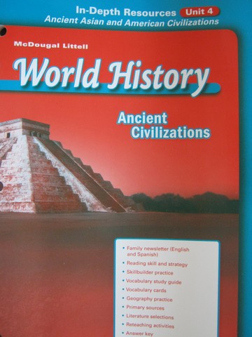 (image for) Ancient Civilizations In-Depth Resources Unit 4 (P) - Click Image to Close