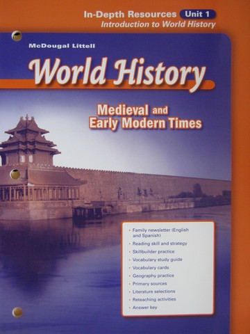 (image for) Medieval & Early Modern Times In-Depth Resources Unit 1 (P)