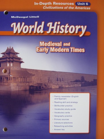 (image for) Medieval & Early Modern Times In-Depth Resources Unit 6 (P)