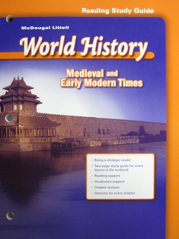 (image for) Medieval & Early Modern Times Reading Study Guide (P)