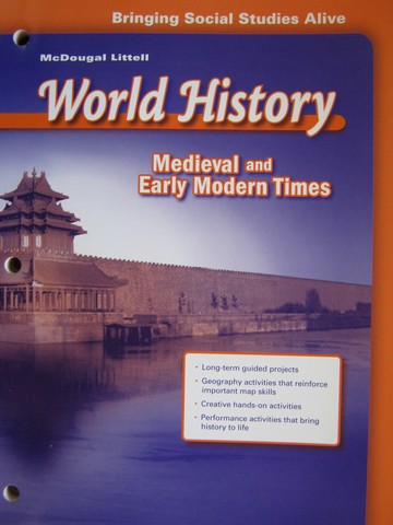 (image for) Medieval & Early Modern Times Bringing Social Studies Alive (P)