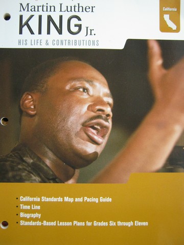 (image for) Martin Luther King Jr His Life & Contributions (CA)(P)