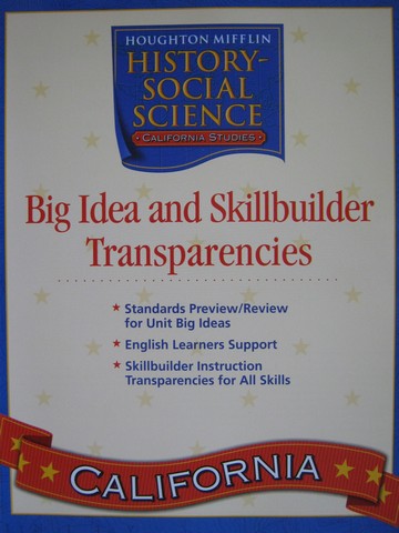 (image for) California Studies 4 Big Idea & Skillbuilder (CA)(P)