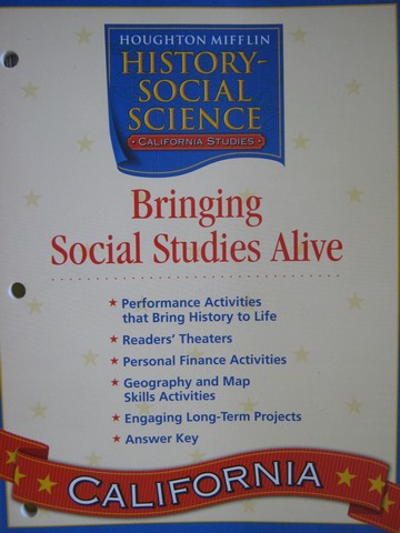 (image for) California Studies 4 Bringing Social Studies Alive (CA)(P) - Click Image to Close