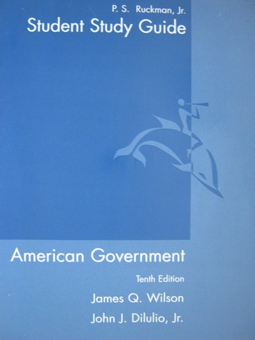 (image for) American Government 10th Edition Student Study Guide (P)
