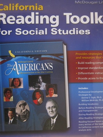 (image for) Americans California Reading Toolkit (CA)(Binder)