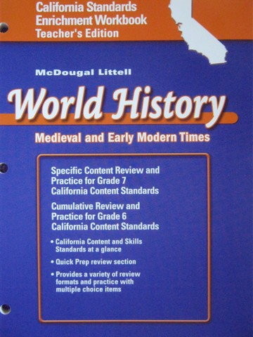 (image for) Medieval & Early Modern Times Standards Enrichment TE (CA)(P)