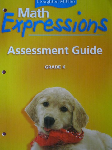 (image for) Math Expressions K Assessment Guide (P) by Karen C Fuson