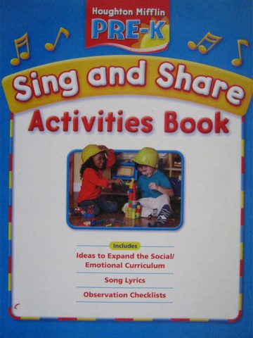 (image for) Sing & Share Activities Book Pre-K (P) by Bredekamp, Morrow,