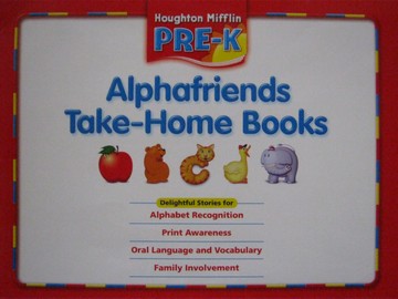 (image for) Alphafriends Take-Home Books Pre-K (P) by Bredekamp,