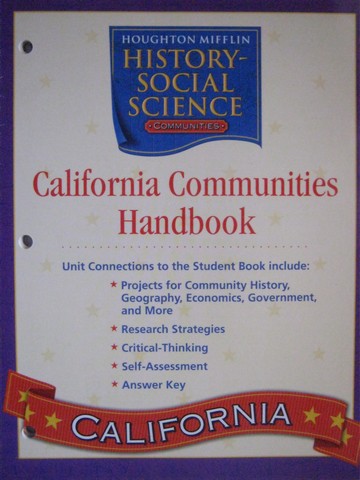 (image for) Communities 3 California Communities Handbook (CA)(P)