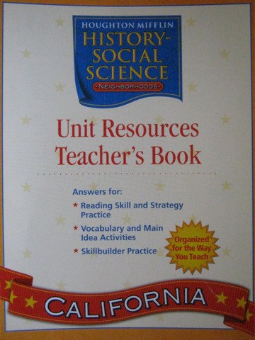 (image for) Neighborhoods 2 Unit Resources Teacher's Book (CA)(TE)(P)