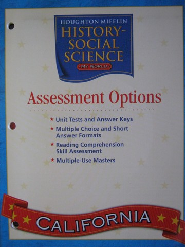 (image for) My World K Assessment Options (CA)(P)