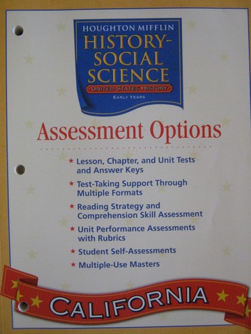 (image for) United States History Early Years 5 Assessment Options (CA)(P)