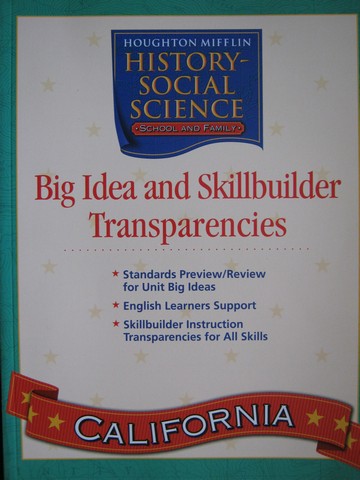 (image for) School & Family 1 Big Idea & Skillbuilder Transparencies (CA)(P)