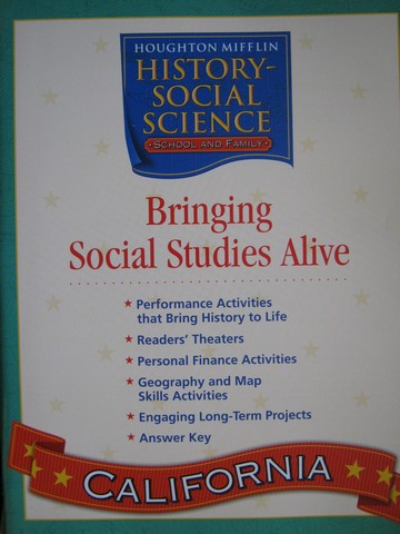 (image for) School & Family 1 Bringing Social Studies Alive (CA)(P)