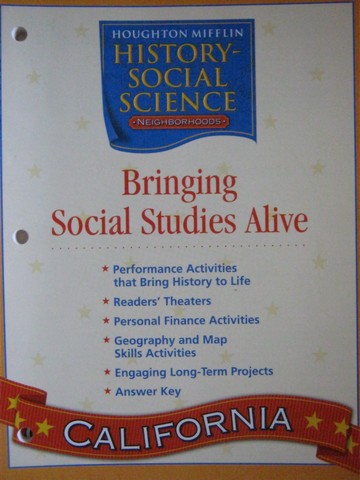 (image for) Neighborhoods 2 Bringing Social Studies Alive (CA)(P)