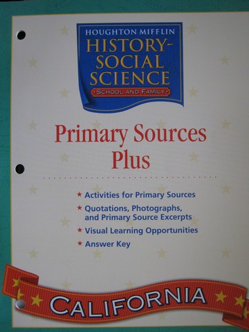 (image for) School & Family 1 Primary Sources Plus (CA)(P)