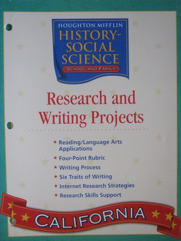 (image for) School & Family 1 Research & Writing Projects (CA)(P)