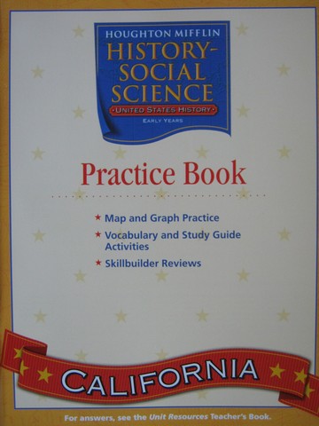 (image for) United States History 5 Practice Book (CA)(P)