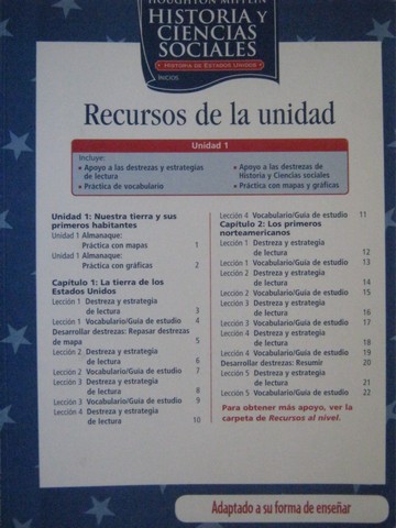 (image for) Historia y ciencias sociales 5 Recursos de la unidad (Pk)