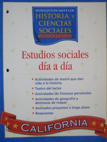 (image for) Historia y ciencias sociales 4 Estudios sociales dia a dia (P)